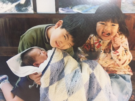 幼い頃のわが子たち