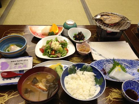 伊勢の朝食