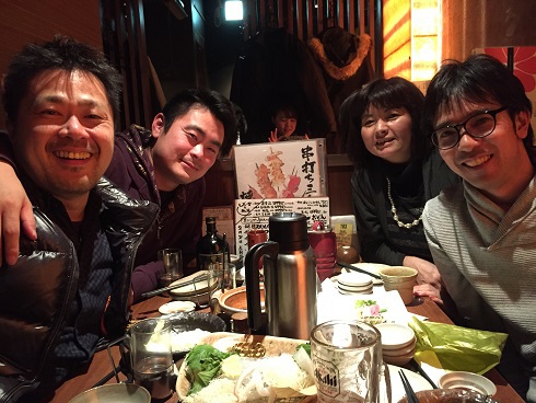 Ｓ君合格祝いの会