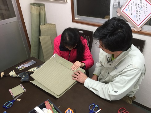個店塾女性参加者と社長