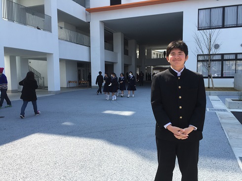 次男合格！