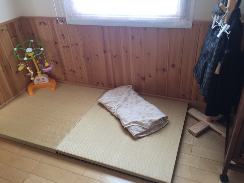 新たな畳コーナー