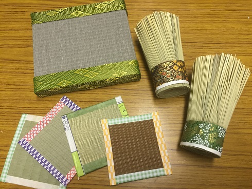 切れ端で作った小物