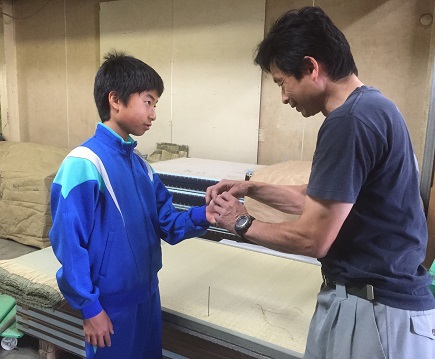社長と漆ｼﾞｭﾆｱ