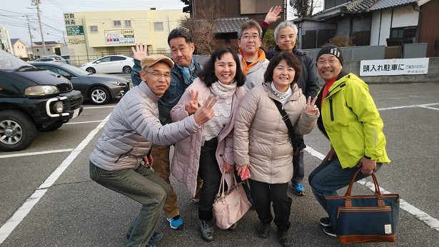 児島で集合写真