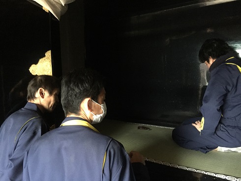 高い所の畳