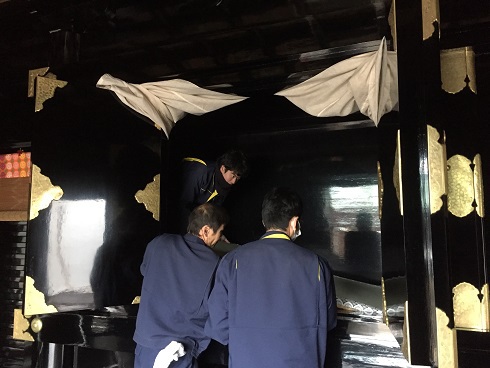 高い所の畳