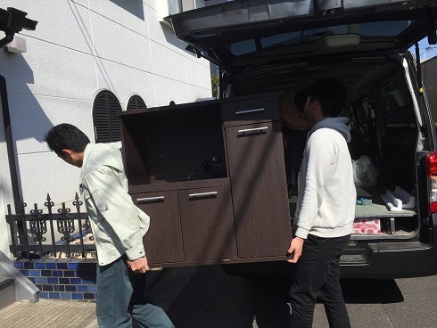 家具の運搬
