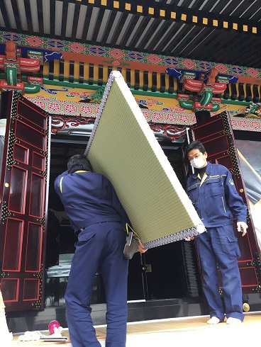 畳の運搬