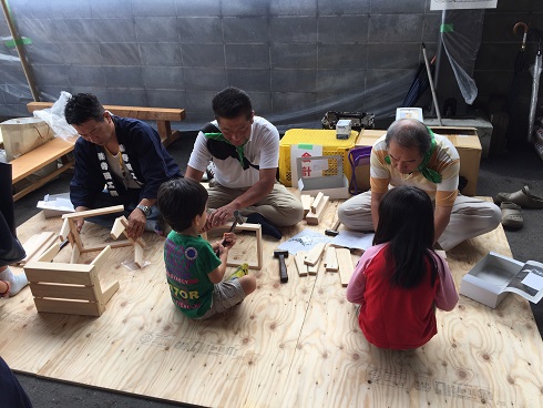 寺田工務店椅子作り