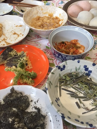 山菜料理色々