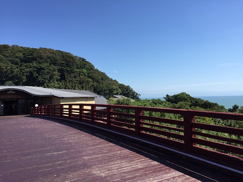 すんぷ夢ひろば入口の橋