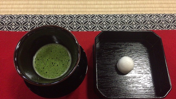 お茶と御菓子