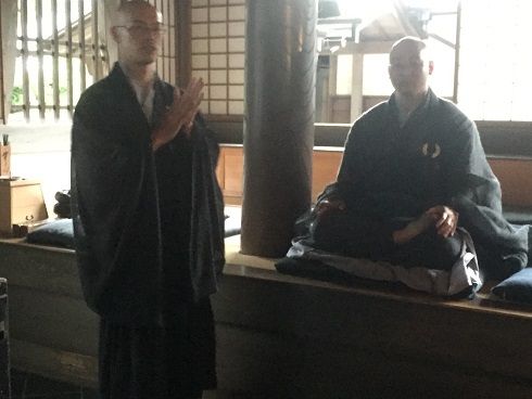 坐禅のお手本