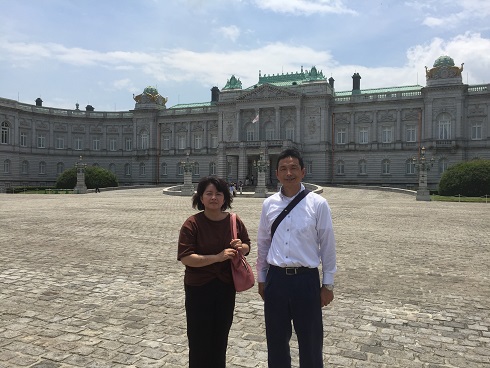赤坂迎賓館前庭
