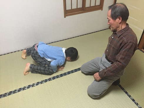 幾田先生のお孫さん