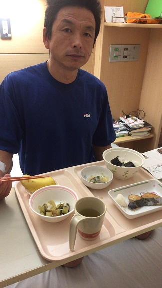 病院食とﾊﾟﾊﾟ
