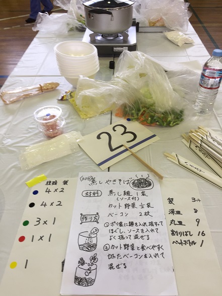 ﾊﾟｯｸｸｯｷﾝｸﾞ準備