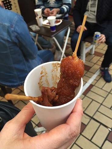どて串とカツ串
