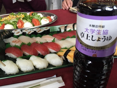 醤油と鮨