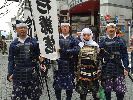 畳組合の武士達