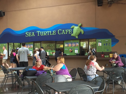 水族館入口