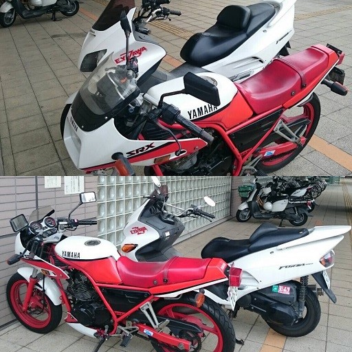ママ友と私のバイク