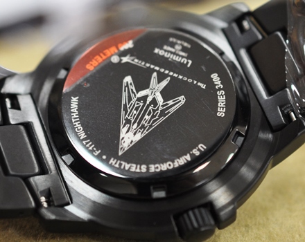 村松時計店 （MINIミニ時計の日常）:ルミノックス F117ナイトホーク 日本限定250本復刻版 お買い上げ
