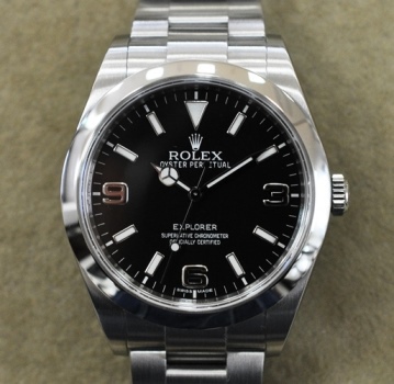 ロレックス・エクスプローラーⅠ２１４２７０　中古入荷