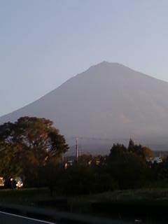 富士宮の富士山