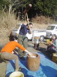 餅つき