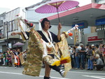 大奴と屋台踊り見物