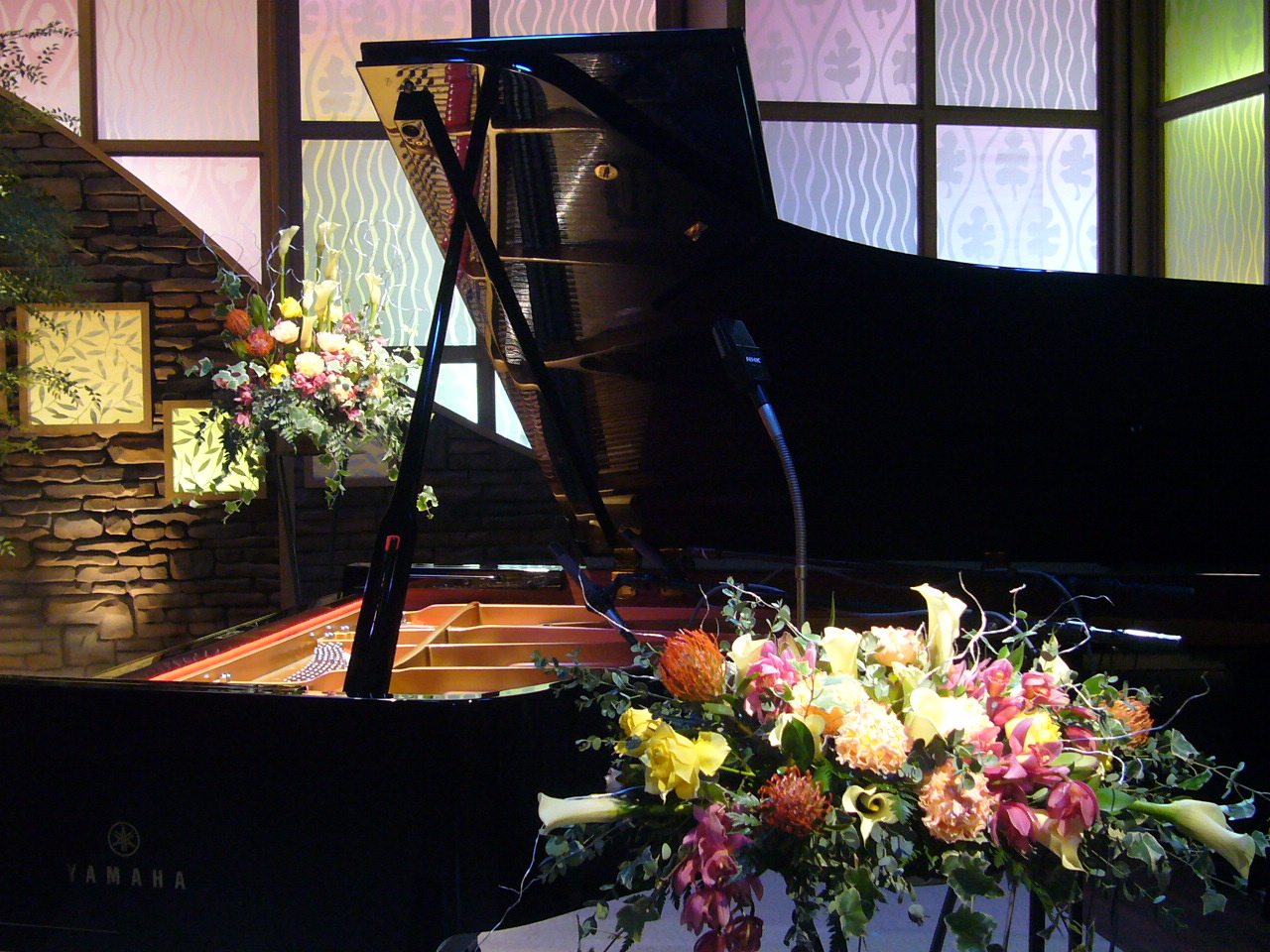 花育 天使の花仕事 花とピアノ