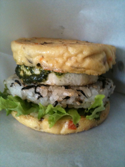 ganmoバーガー新作