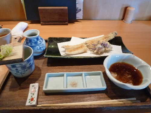 手打ちそばと天ぷらの店「蕎ノ字・そのじ」でランチ