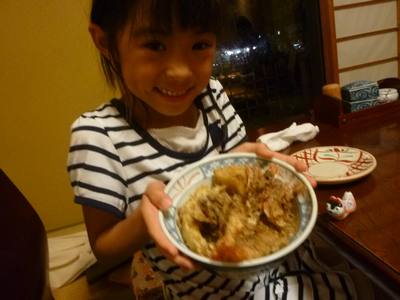 誕生日会　　手打ち蕎麦と天ぷらのお店「蕎ノ字」