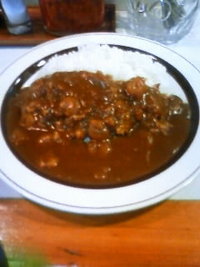 カレーハウス香淋のえび煮込みカレー！