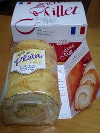 人気ロールケーキ！フレンチミレー　産業フェアで（平和堂さん）