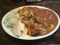 ｽﾊﾟｲｼｰｶﾚｰ！850円　ｲﾀﾘｱﾝでインド風！?葵区山崎ロッソさん