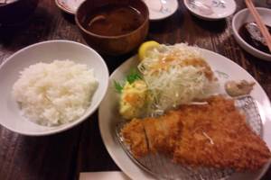 2,100円葵区相生町の水塩土菜さんのロースカツ