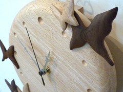 蝶の時計