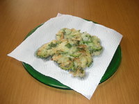 ゴーヤのかき揚げ