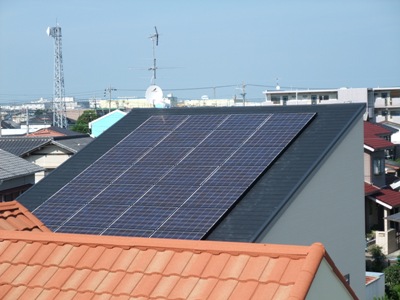 太陽光発電♪