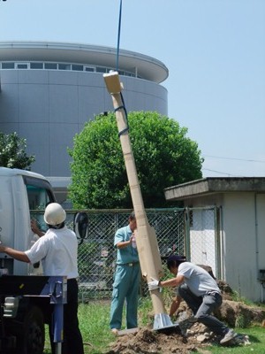 ソーラー街路灯♪