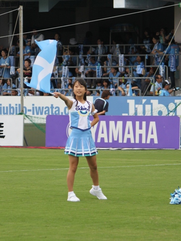 サッカー観戦♪