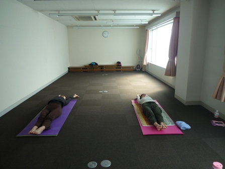 新人さん２人のYoga　Time　♪