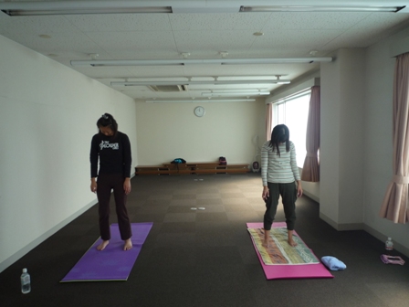 新人さん２人のYoga　Time　♪